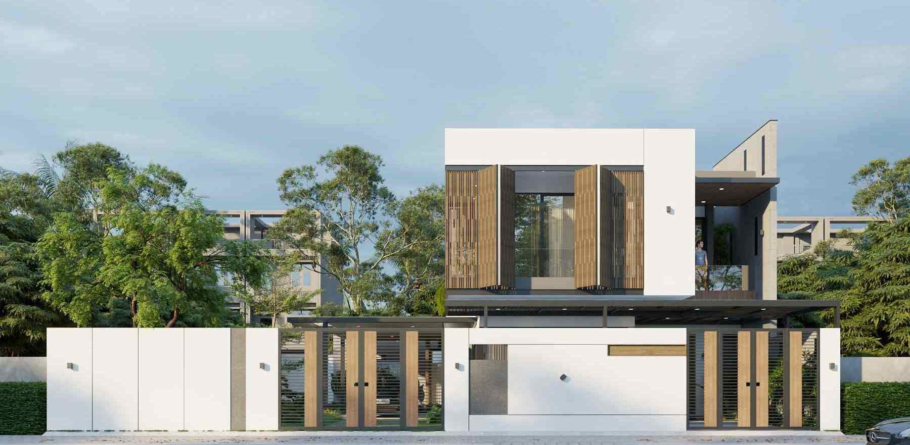 Bản vẽ công năn nhà ở cho biệt thự