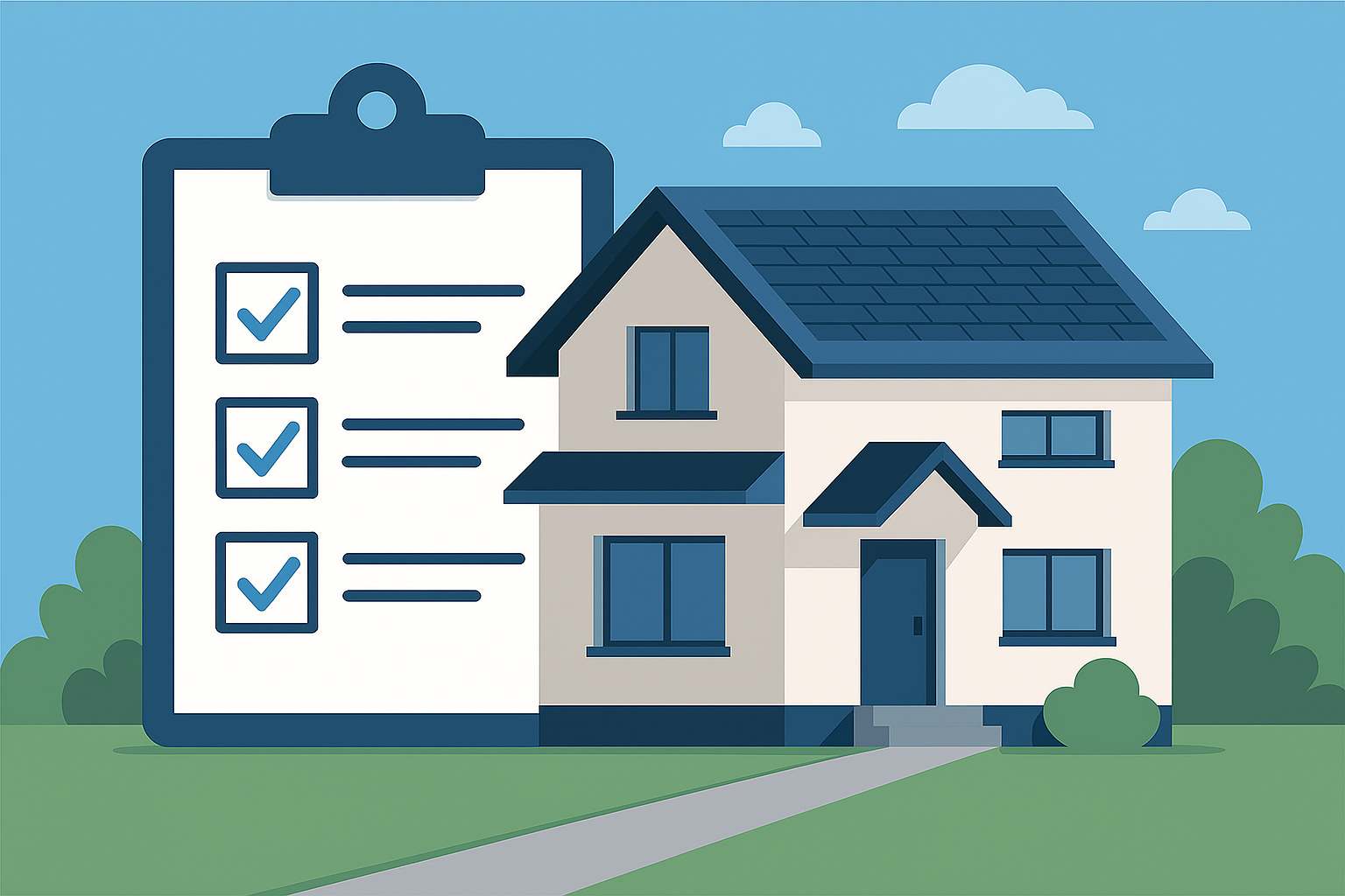 Giai đoạn hoàn thiện nhà với danh sách kiểm tra chất lượng