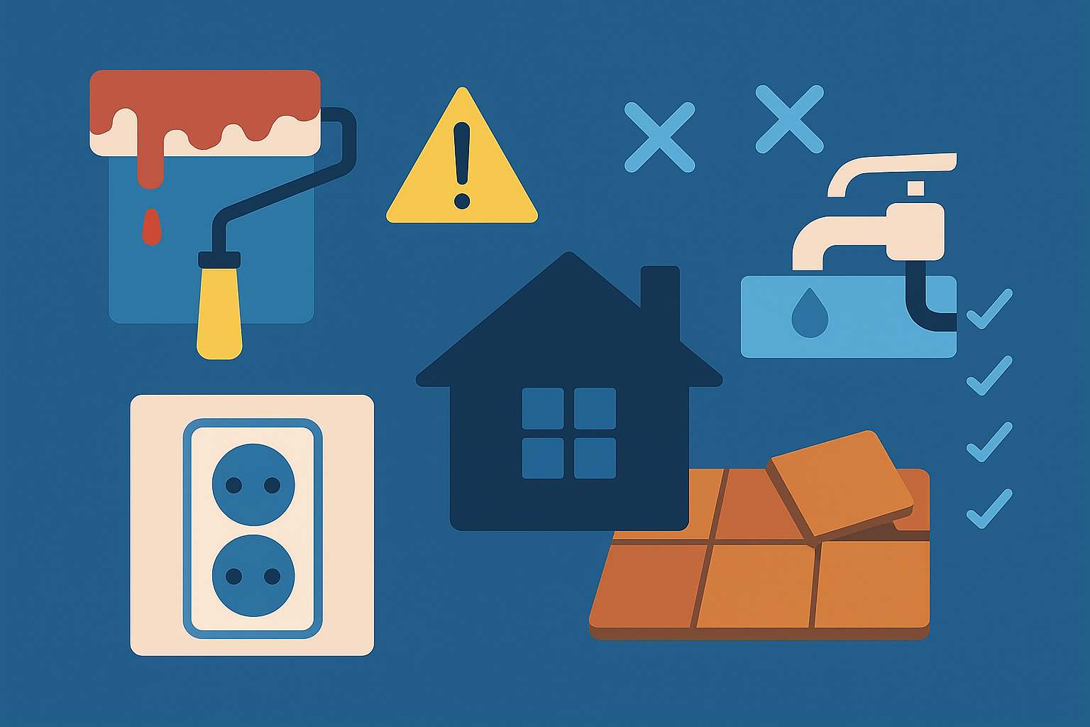 Các lỗi thường gặp khi hoàn thiện nhà và biện pháp khắc phục