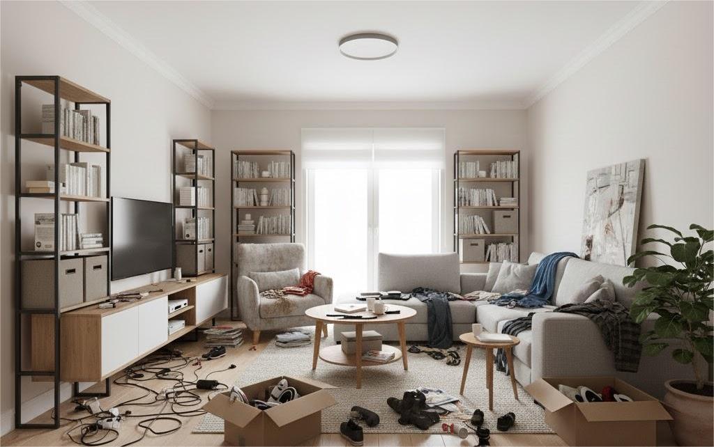 Cách sắp xếp nội thất gọn gàng giúp tối ưu diện tích phòng