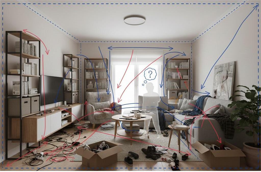 Cách sắp xếp nội thất gọn gàng tạo cảm giác thoải mái