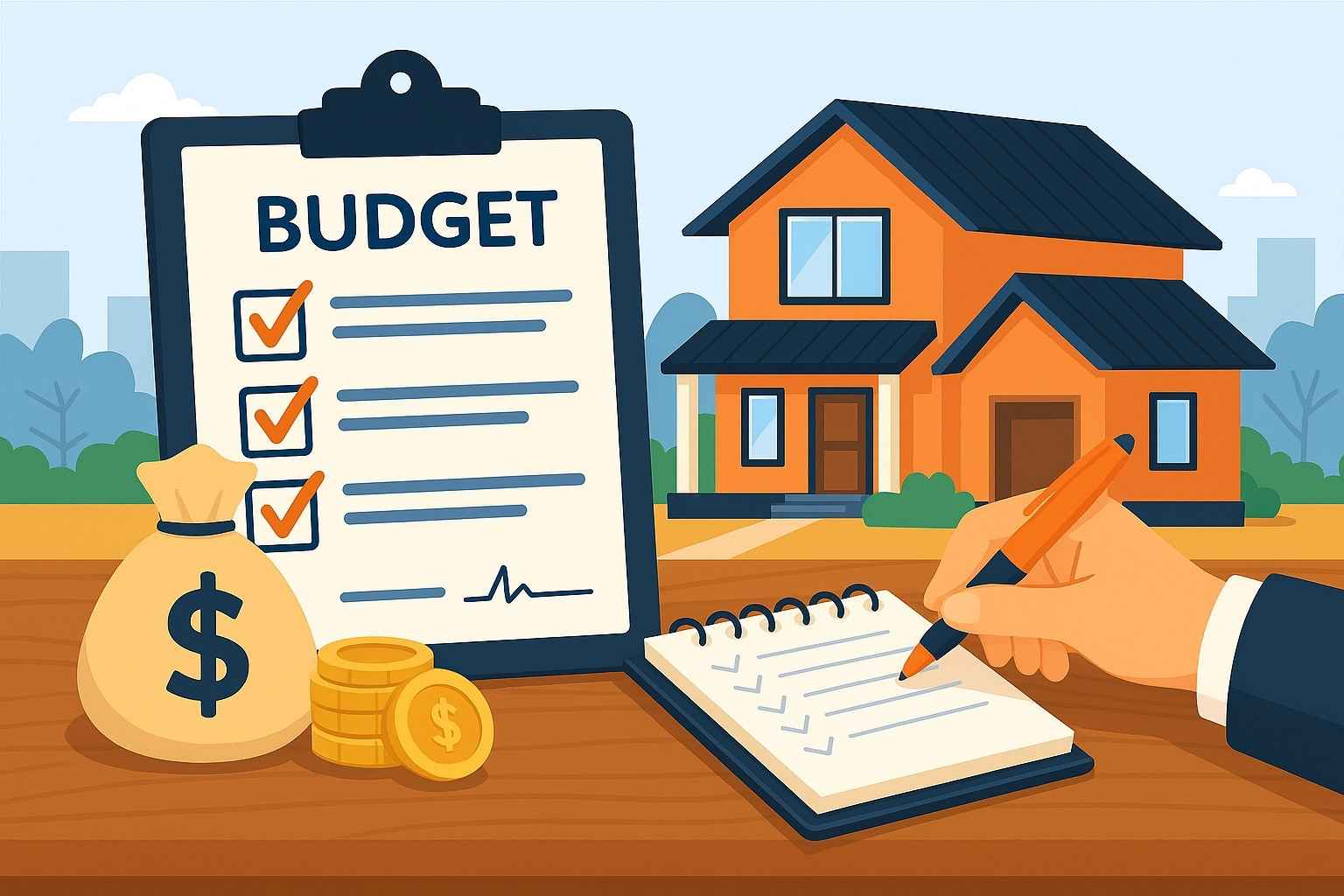 Chi Phí Hoàn Thiện Nhà Và Bí Quyết Kiểm Soát Chi Phí Phát Sinh Cách lập bảng dự toán chi phí hoàn thiện nhà thực tế