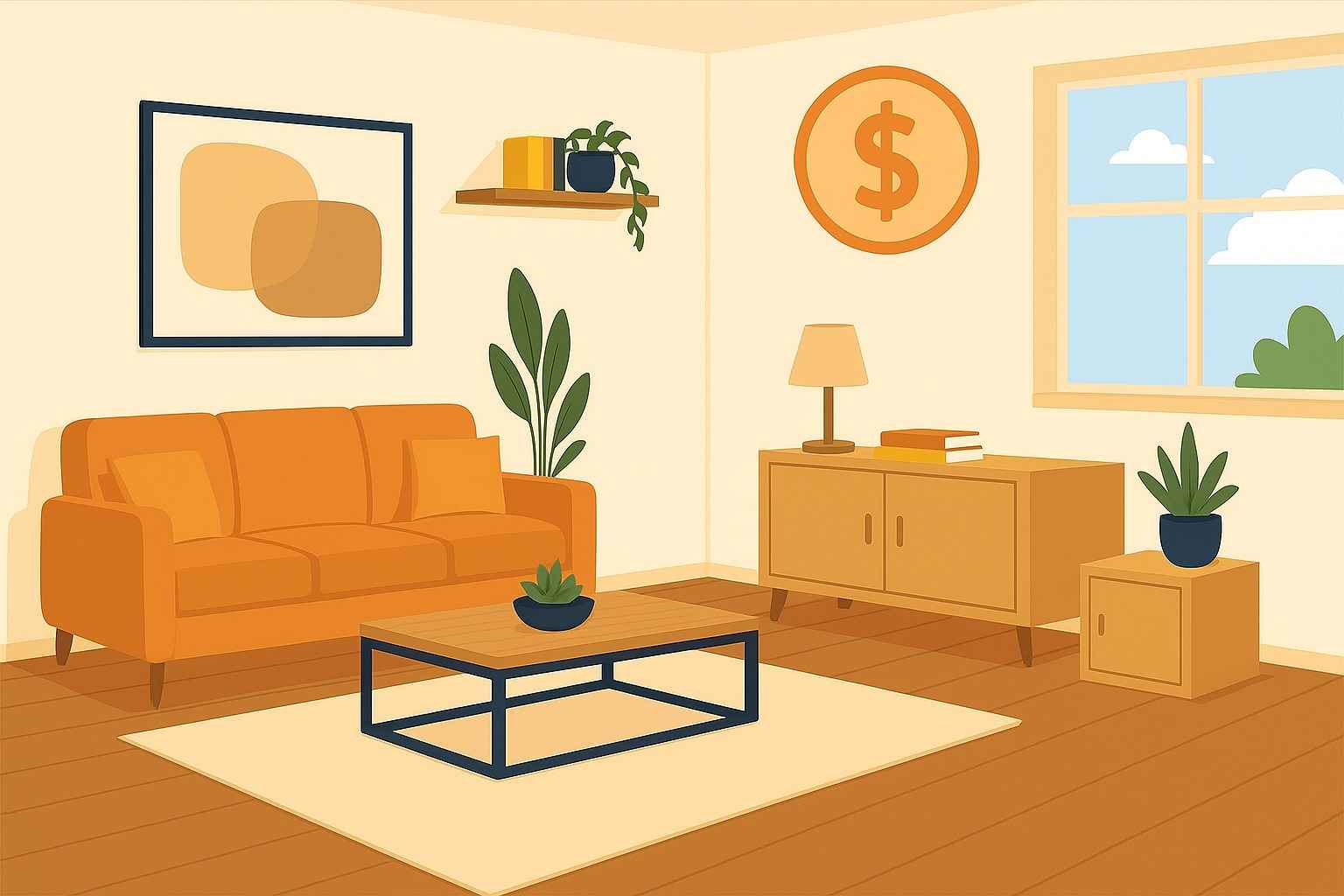 Chi Phí Hoàn Thiện Nhà Và Bí Quyết Kiểm Soát Chi Phí Phát Sinh Không gian nội thất tối giản tiết kiệm chi phí hoàn thiện nhà