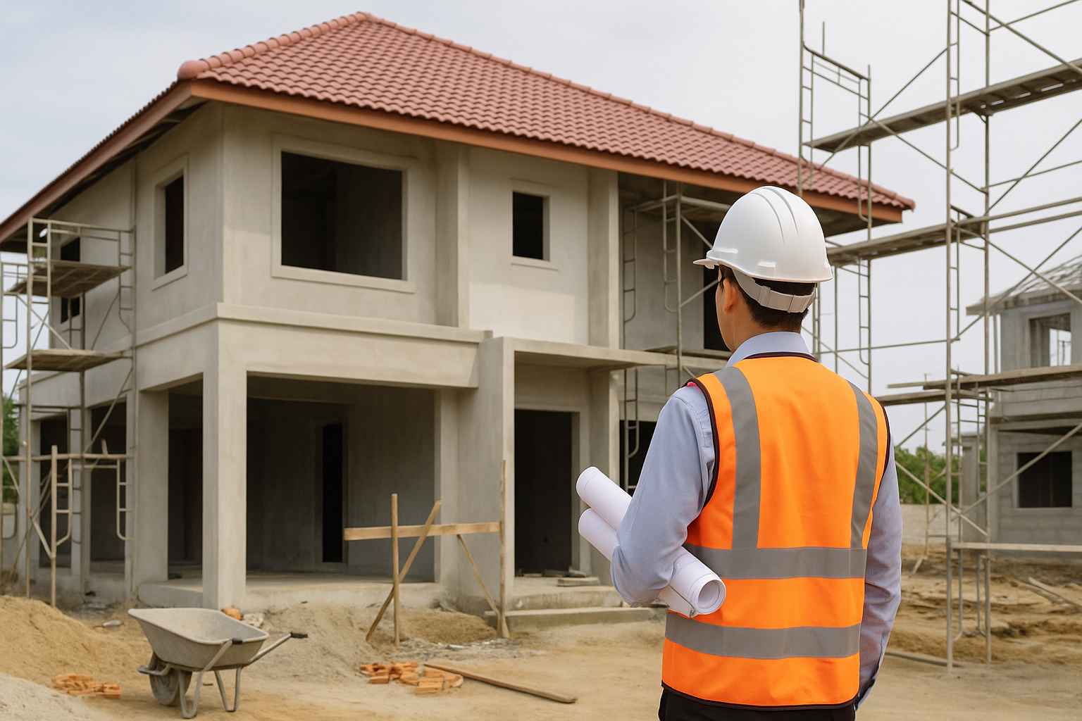 Chi Phí Xây Nhà Và Mẹo Tiết Kiệm Chi Phí Hiệu Quả Cho Gia Chủ Giám sát thi công chặt chẽ giúp tiết kiệm chi phí xây nhà