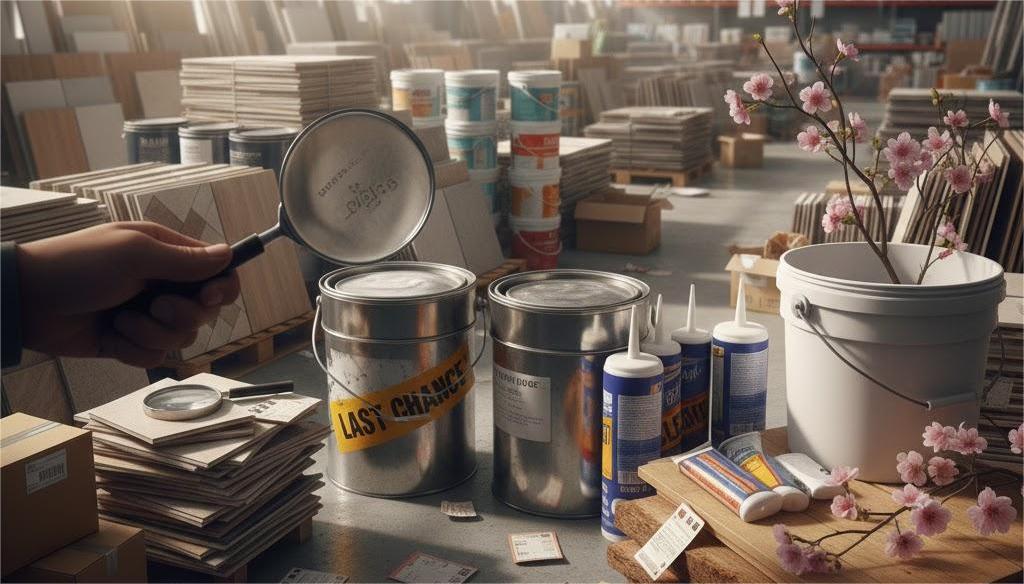 Chọn vật liệu hoàn thiện cận Tết cần kiểm tra tồn kho kỹ