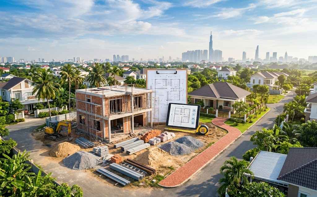 Công cụ tính chi phí xây dựng online tại công trình