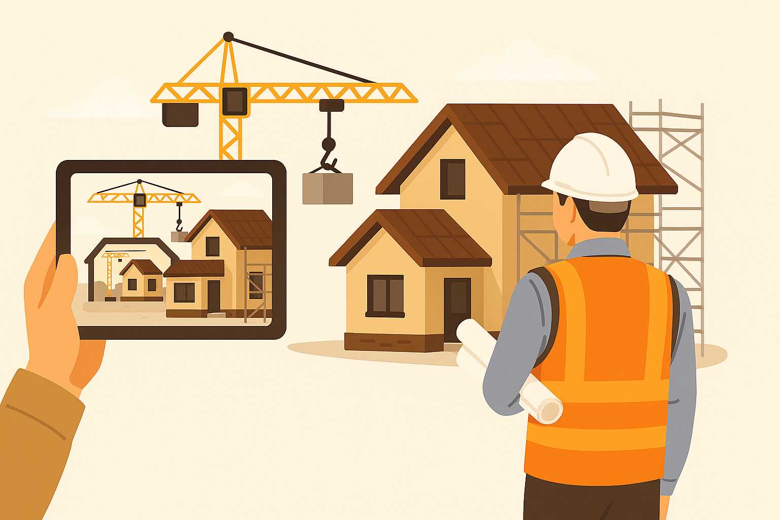 Chia Sẻ Thực Tế: 5 Bài Học Đắt Giá Khi Xây Nhà Lần Đầu Mà Ai Cũng Nên Biết Kỹ sư giám sát công trình và cập nhật tiến độ xây dựng