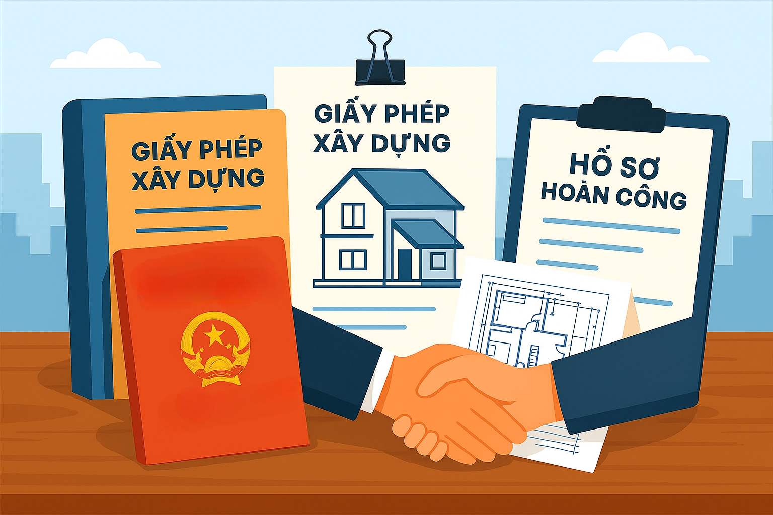 Giấy phép xây dựng và hồ sơ hoàn công cho nhà ở dân dụng