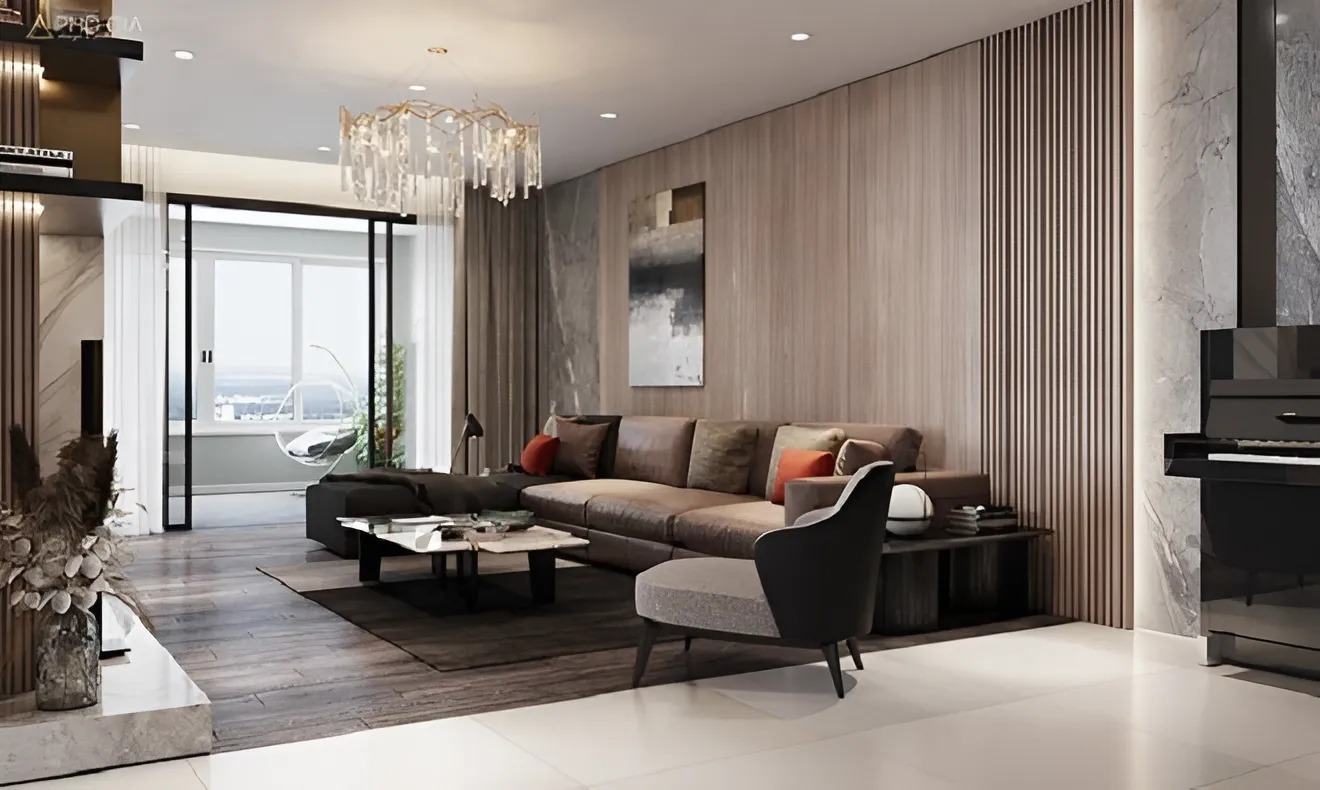 Làm Nhà Lần Đầu Cần Lưu Ý Gì? 5 Bước Bí Quyết Vàng Từ Chuyên Gia Không gian nội thất hiện đại cần tính toán kỹ lưỡng khi làm nhà lần đầu