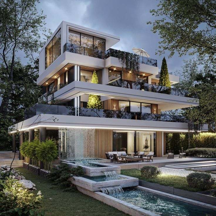 Mẫu Villa Sang Trọng: Chi Phí Xây Dựng Và Kinh Nghiệm Thiết Kế Mẫu villa sang trọng phong cách resort với hồ bơi và sân vườn