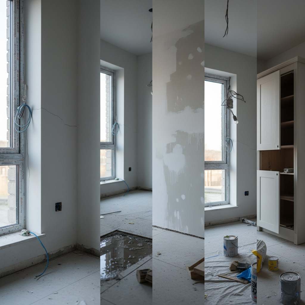 Quy trình hoàn thiện và nghiệm thu nội thất trong công trình nhà ở