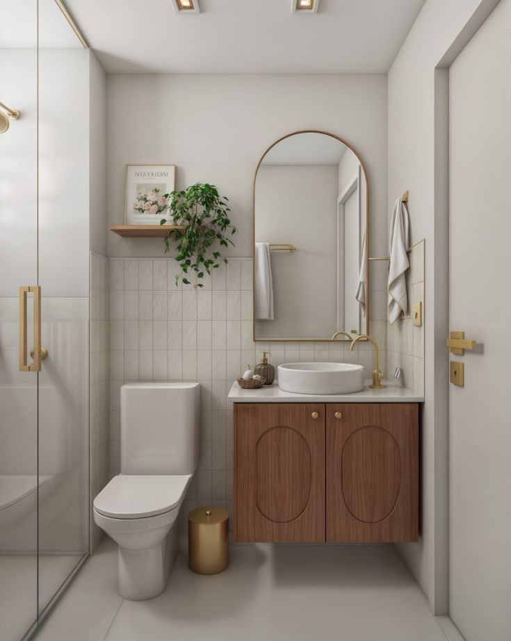 Ngôi Nhà Mới Và Hành Trình Xây Dựng Tổ Ấm Mới Của Gia Chủ Phòng tắm chỉn chu nâng tiện nghi cho ngôi nhà mới