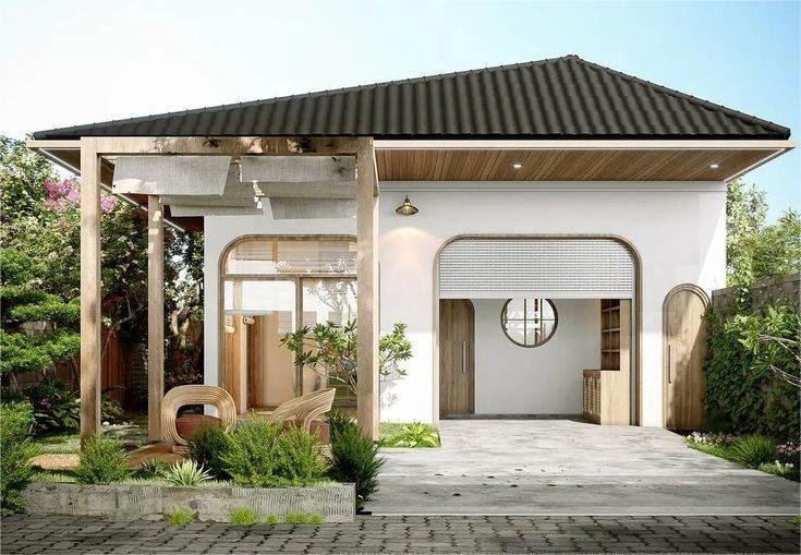 Khám Phá Nhà Theo Phong Cách Nhật Cùng Kinh Nghiệm Làm Nhà Nhà kiểu Nhật mái ngói kết hợp sân vườn xanh mát