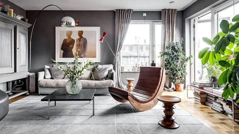 Top 5 Phong Cách Nhà Hiện Đại 2025 Dành Cho Nhà Phố Đẹp Chuẩn Xu Hướng Phòng khách phong cách Scandinavian với nội thất gỗ – ánh sáng tự nhiên