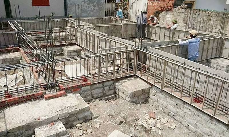 Quá Trình Xây Nhà Từ Móng Đến Mái: Từng Bước Không Được Phép Làm Ẩu Giai đoạn đầu trong quá trình xây dựng từ móng đến mái tại công trình nhà phố