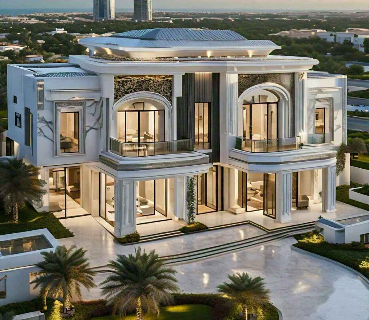 Hướng Dẫn 5 Bước Thiết Kế Villa Cao Cấp Và Kinh Nghiệm Thiết Kế Villa Thiết kế villa cao cấp với kiến trúc tân cổ điển sang trọng