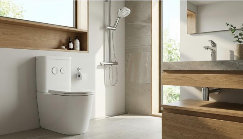 Thiết bị vệ sinh hiện đại giúp tiết kiệm điện nước cho nhà ở