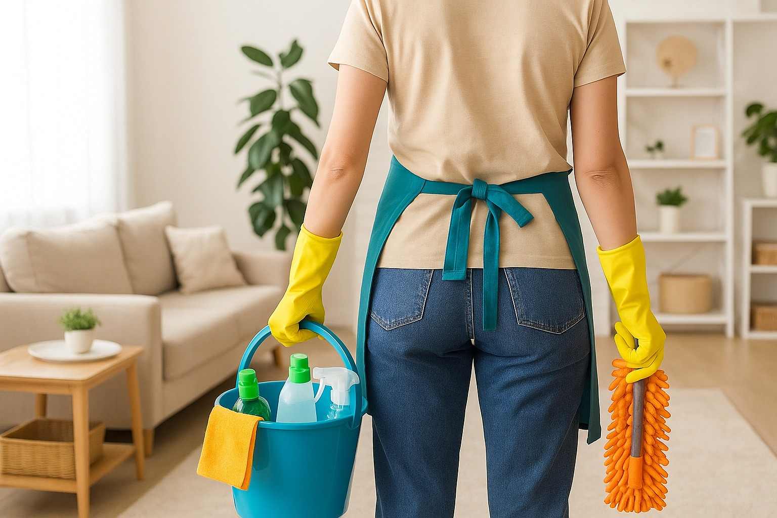 Vệ sinh tối ưu không gian với dụng cụ lau dọn tiện lợi