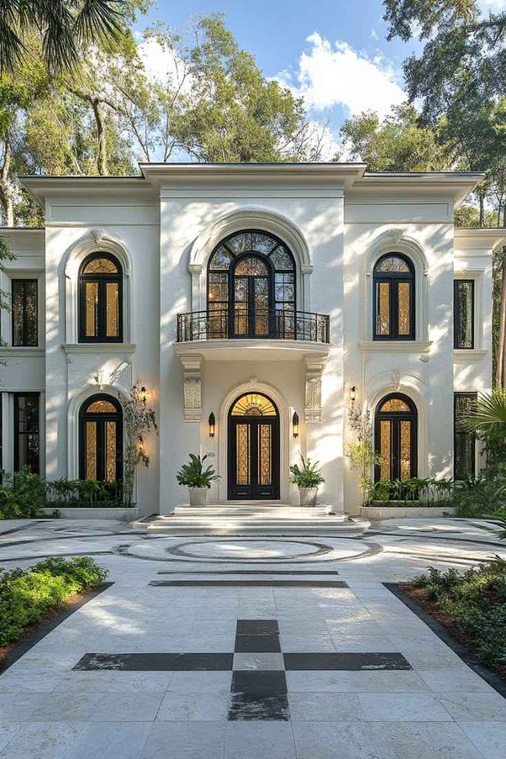 Villa Phong Cách Châu Âu Và Kinh Nghiệm Thiết Kế Thực Tế Biệt thự villa phong cách châu Âu tông trắng sang trọng