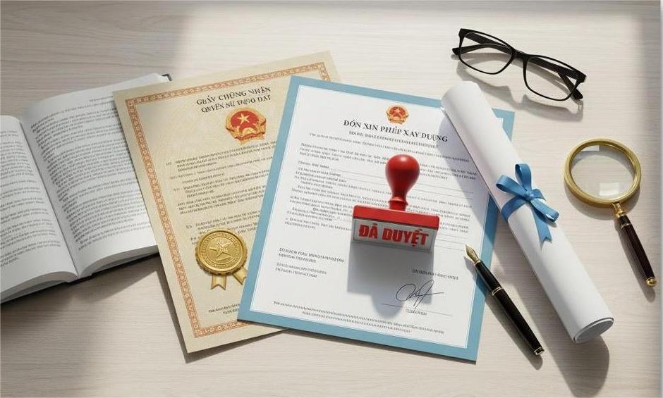 Hồ sơ pháp lý và giấy phép xây dựng cần có trước khi khởi công