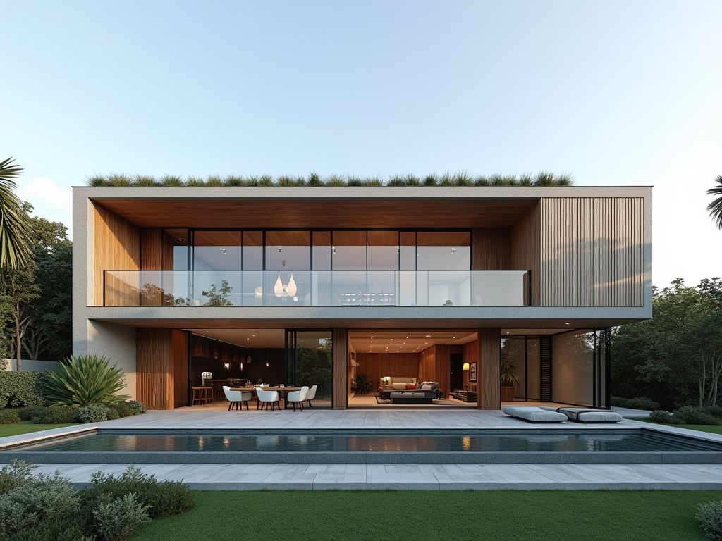 Xu Hướng Nhà Ở 2026 Và Phong Cách Nội Thất Dẫn Đầu Biệt thự hiện đại sân vườn theo xu hướng nhà ở 2026